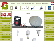 Tablet Screenshot of global-export-import.hu